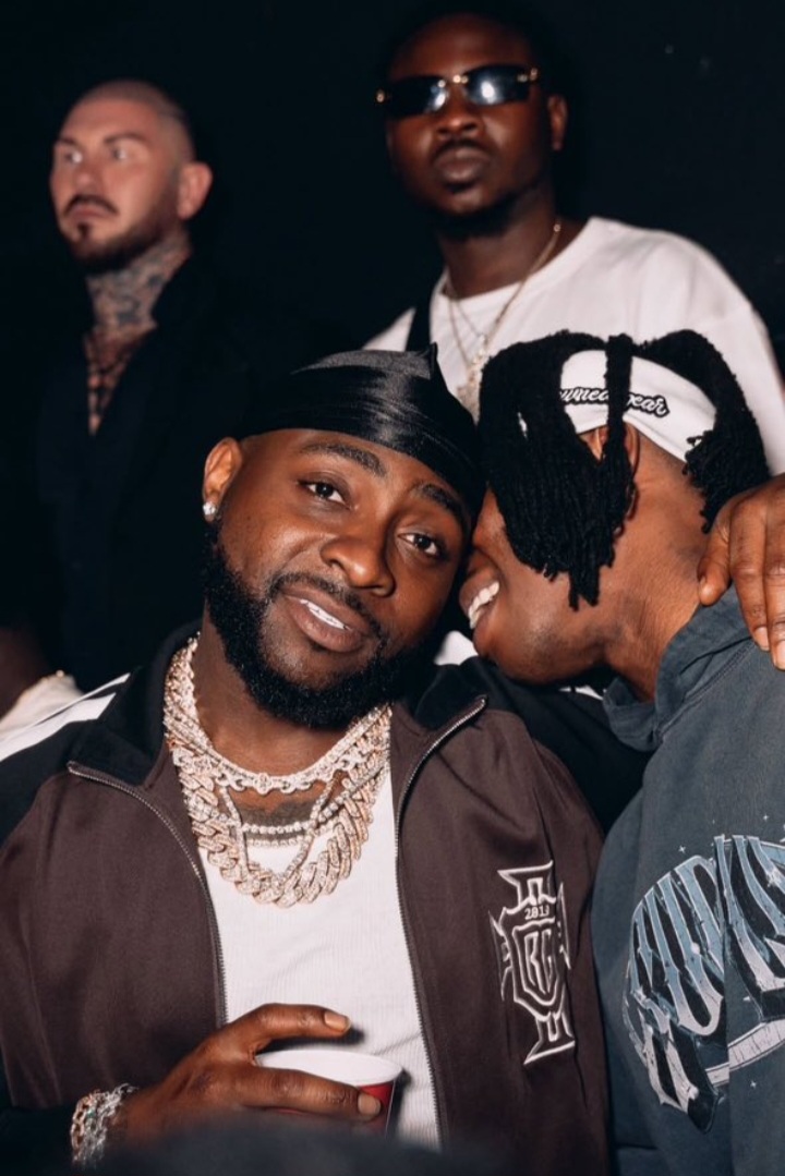 Davido, Fola Link Up [PHOTOS]