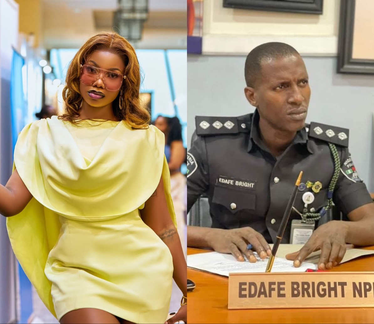 Tacha Slams Delta Police PRO Bright Edafe’s Response to a Commenter on X Over Ozoro Festival