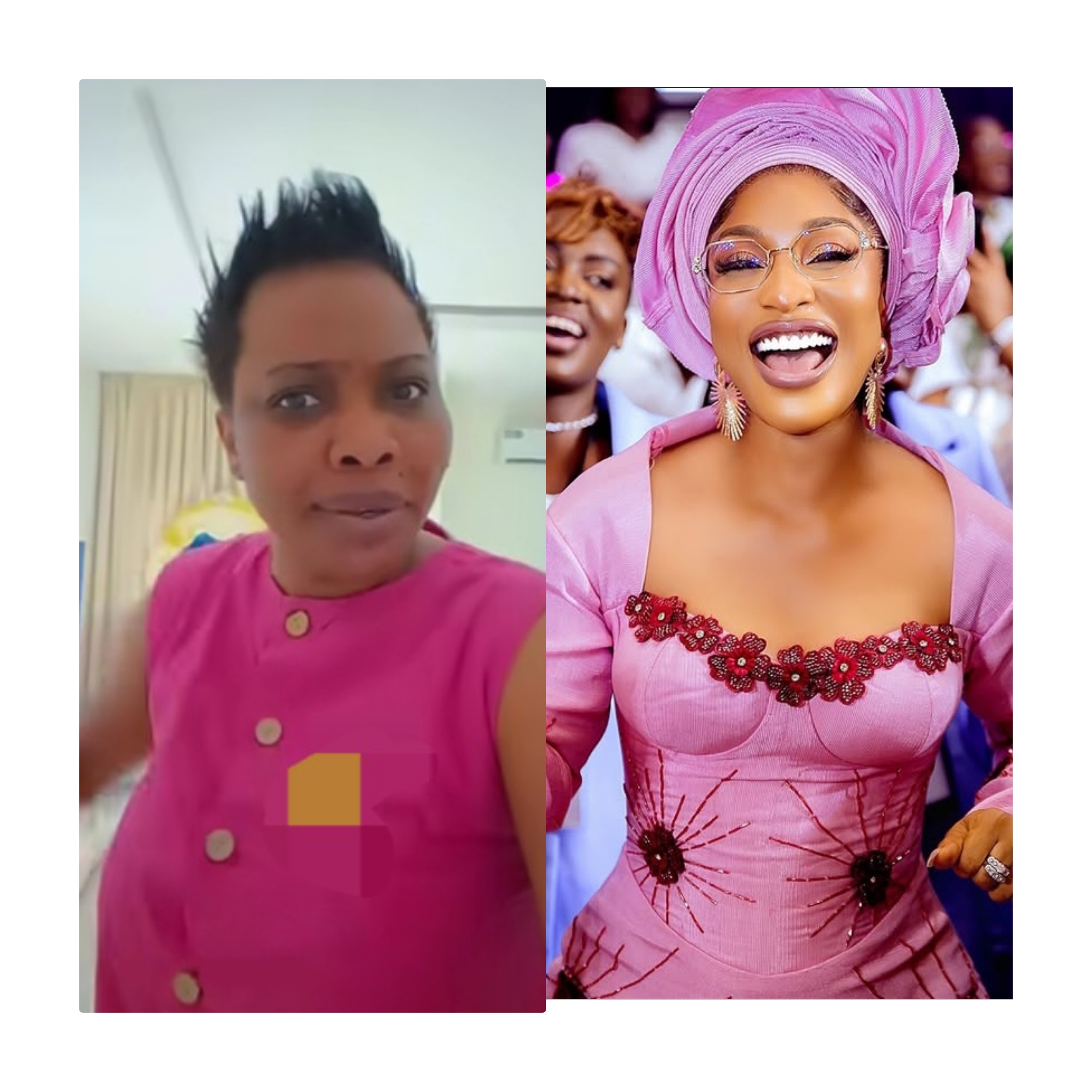 You Tormented Me, Confess- Doris Ogala Tells Evangelist Tonto Dikeh