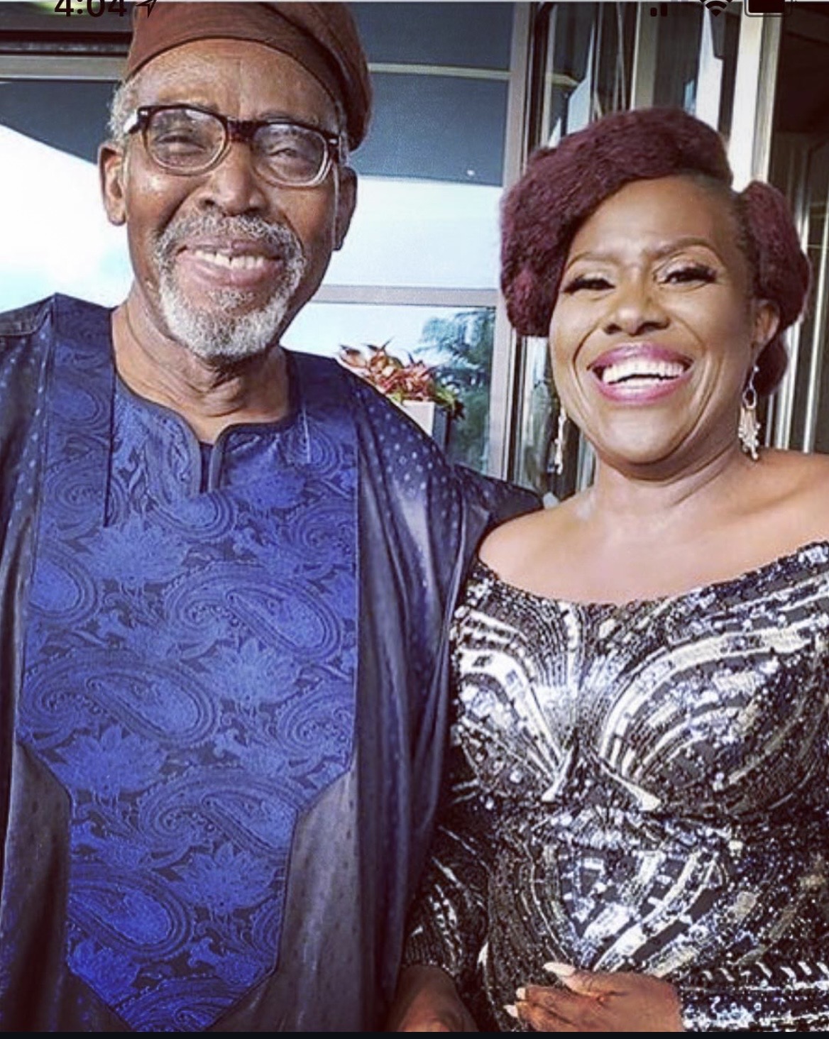 Joke Silva Celebrates Olu Jacobs 84th Birthday With Emotional Tribute