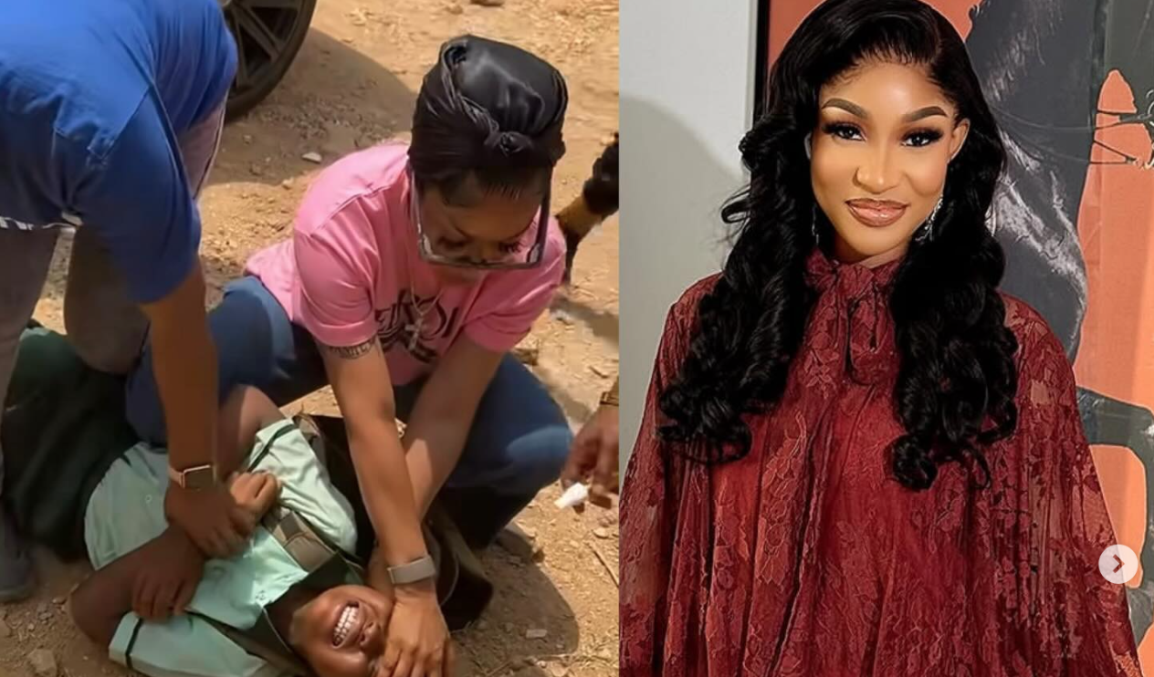 Tonto Dikeh Reacts to Backlash Following ‘Deliverance’ Session With School Girl