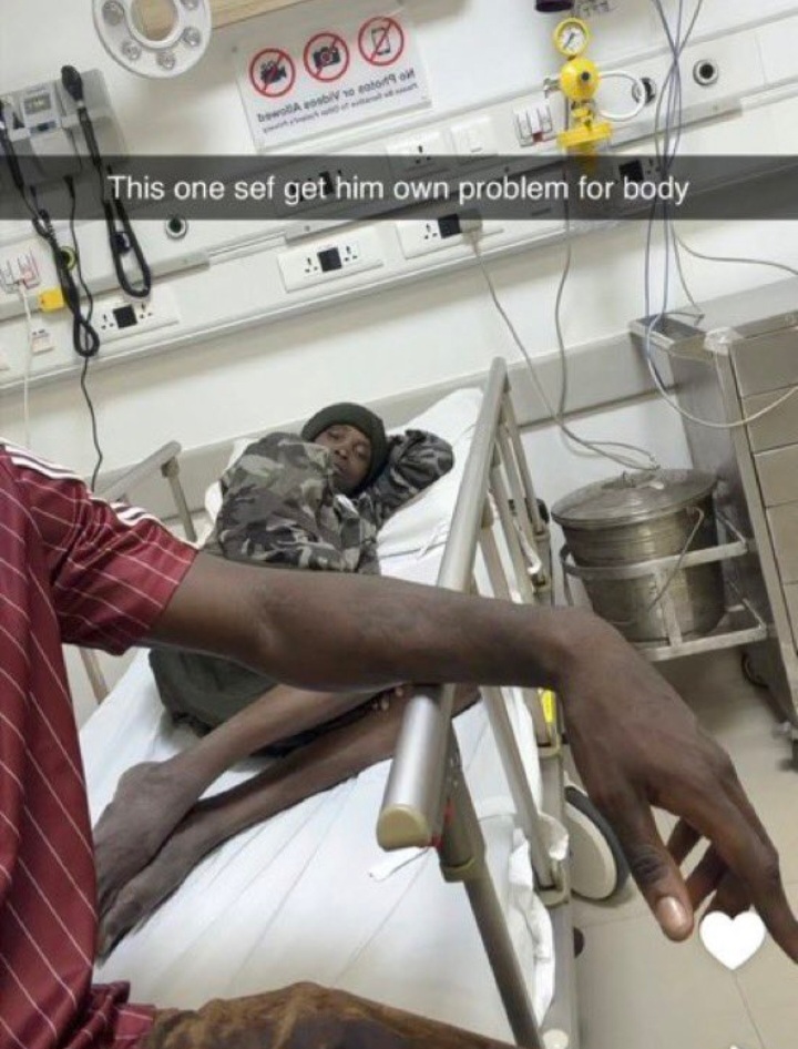 Nigerian Streamer Kolu Hospitalised in Lagos