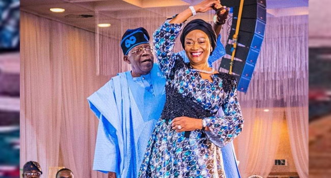 ‘I Love You ‘- First Lady Celebrates Tinubu @74