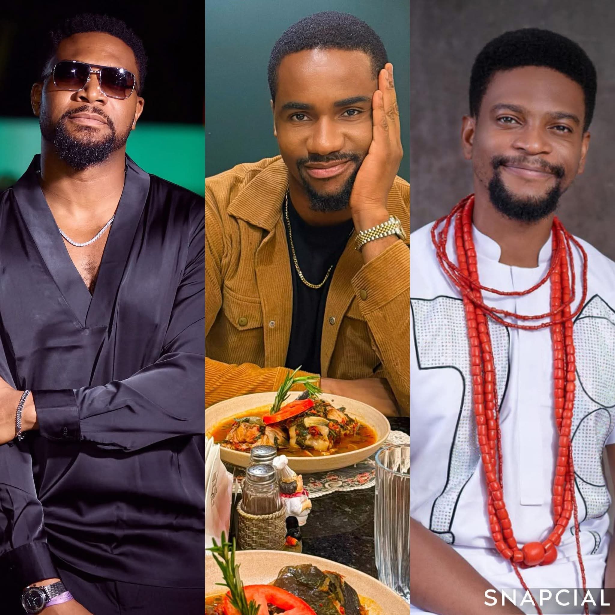What an X User Said About Casting Kunle Remi, Jide Kene Achufusi and Olumide Oworo as Siblings Over Striking Resemblance