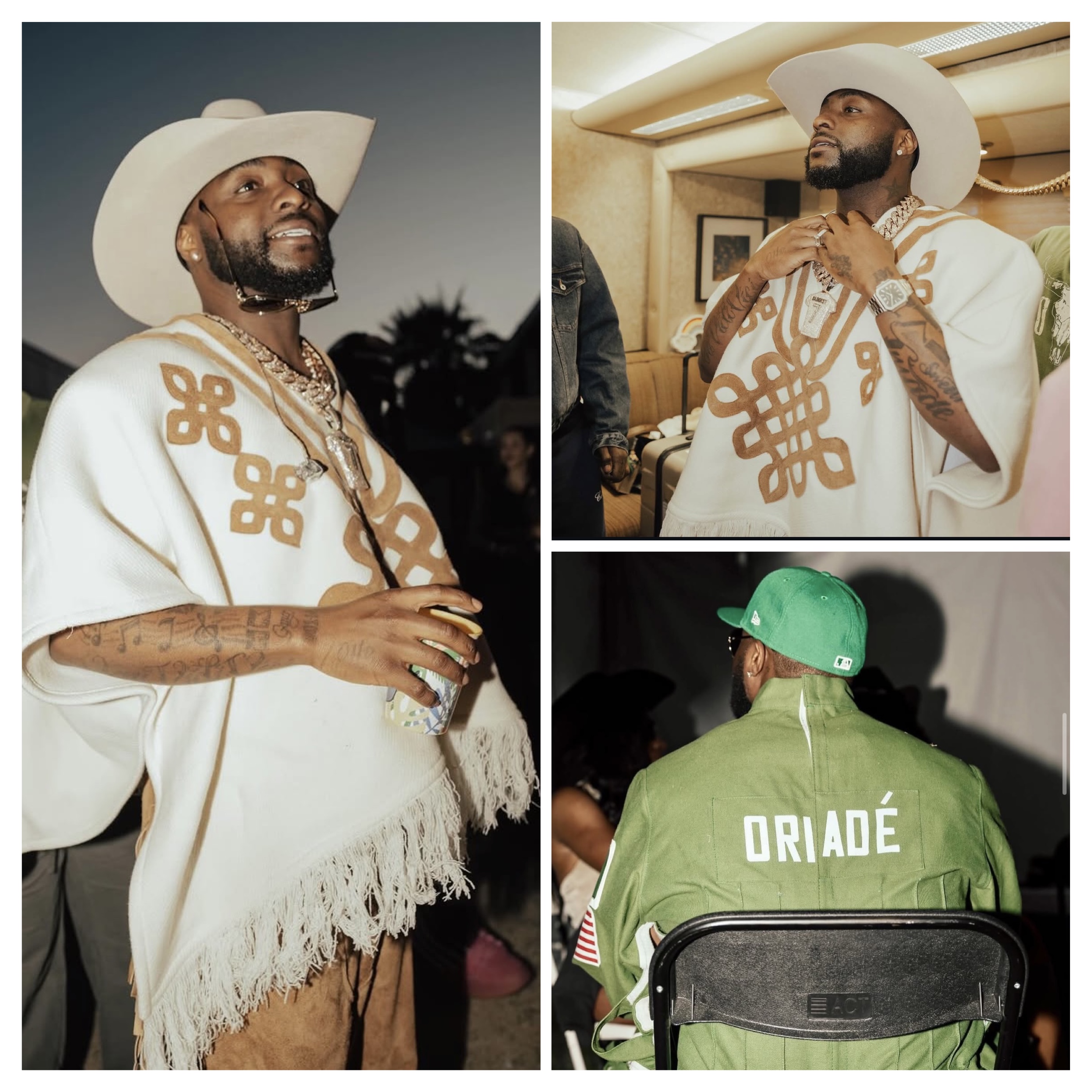Dissecting Davido’s African Attire at Coachella 2026 (See Photos)