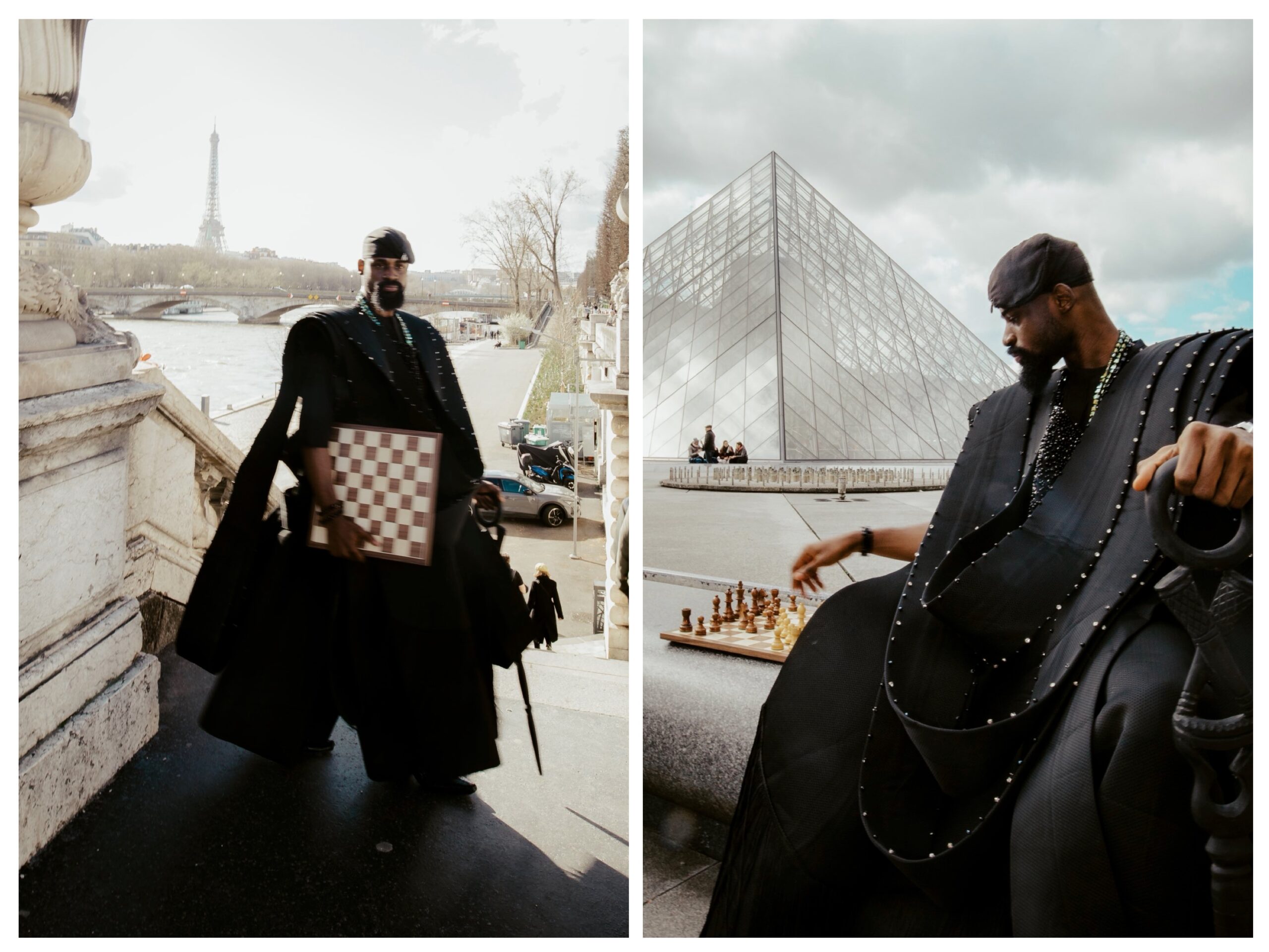 Tunde Onakoya Makes History as First Nigerian to Play Chess at the Louvre (VIDEO)