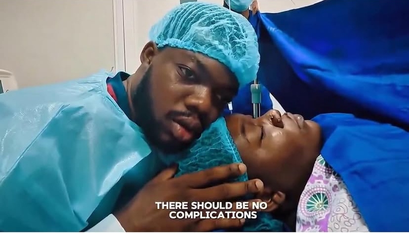 Skitmaker Cute Abiola Under Fire After Sharing Wife’s Delivery Footage