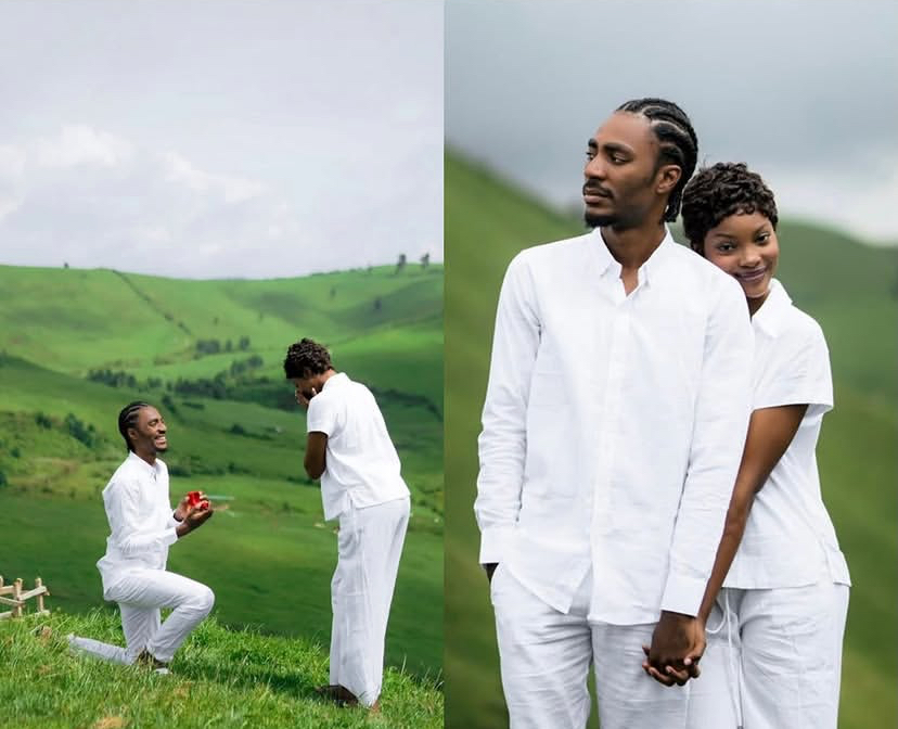 BBNaija Star Yerins Abraham Proposes to Sarah Oba in Romantic Rwanda Getaway