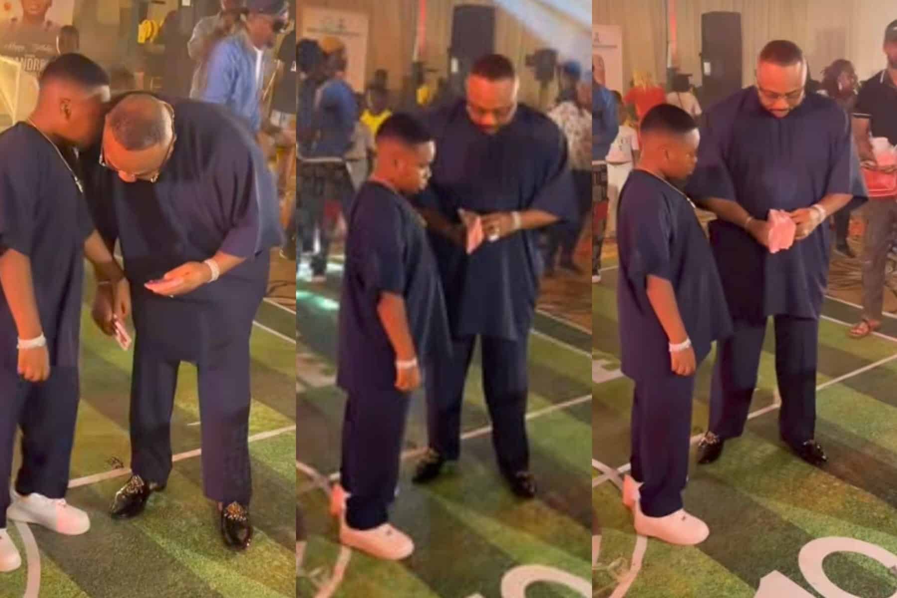 ‘I See Greatness in Him’- Olakunle Churchill Says as He Reconnects With Son, King Andre
