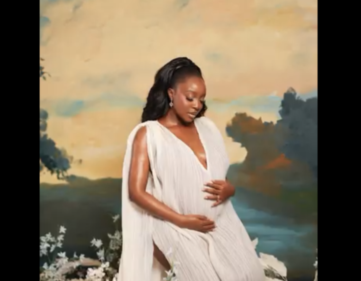 VIDEO: Top Celebrities Gush as Actress Ini Dima-Okojie Announces First Pregnancy