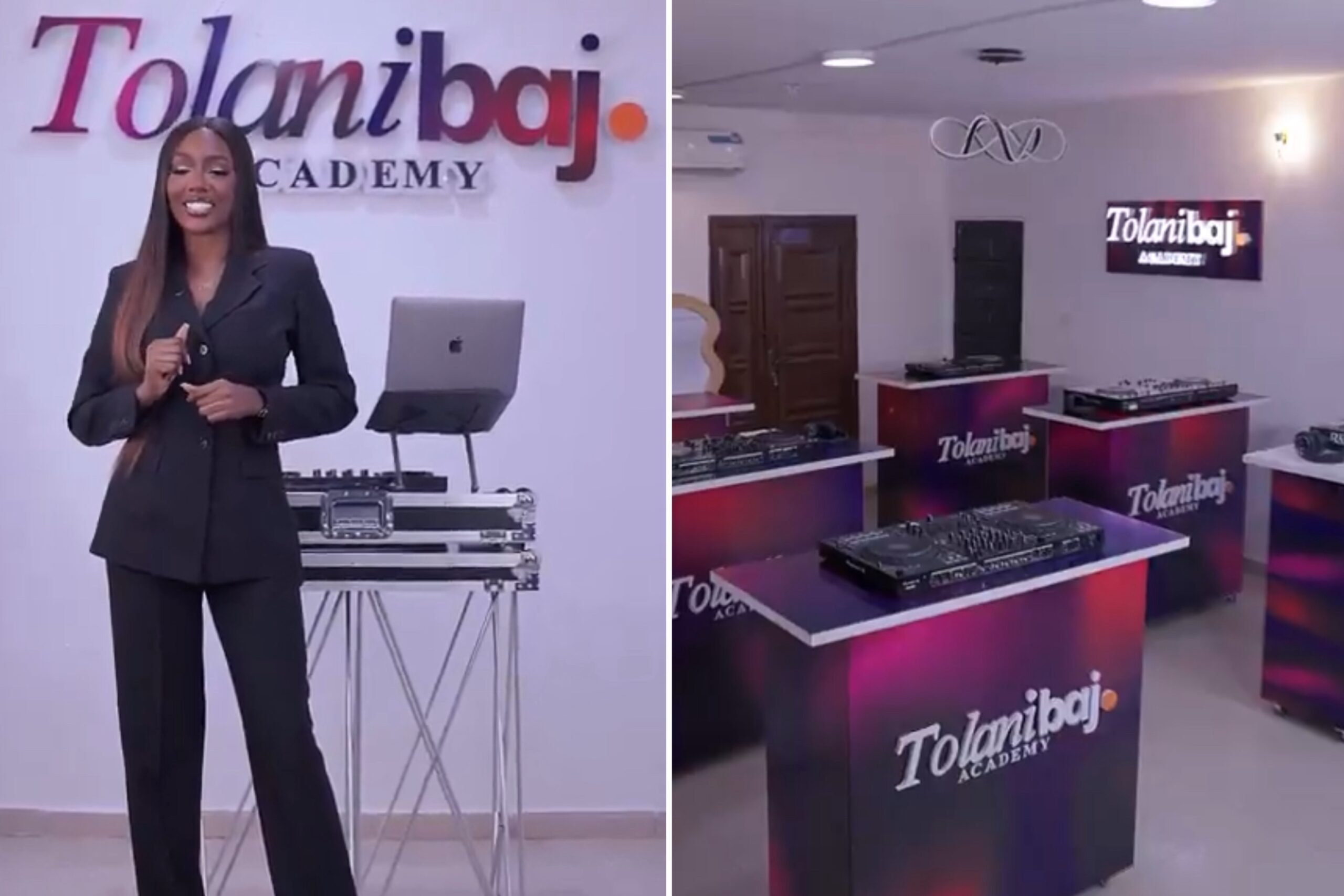 BBNaija Star Tolani Baj Launches DJ Academy in Lagos