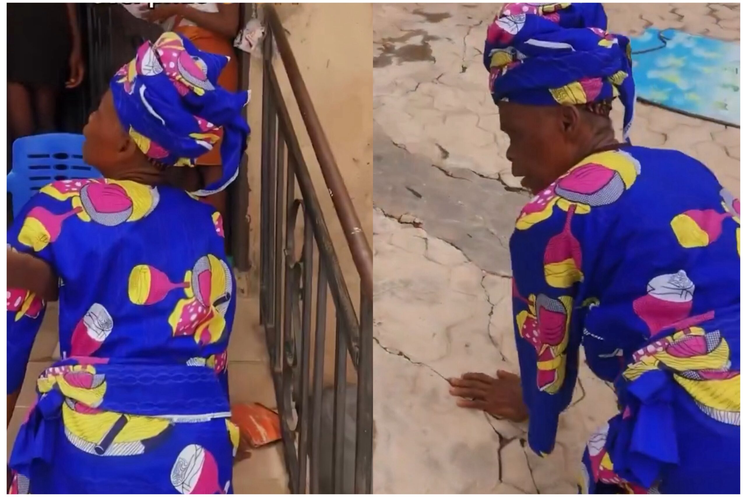 Abomination- Mixed Reactions as Grandmother Kneels to Apologise to 7 -Year- Old Granddaughter Over Wrong Accusation
