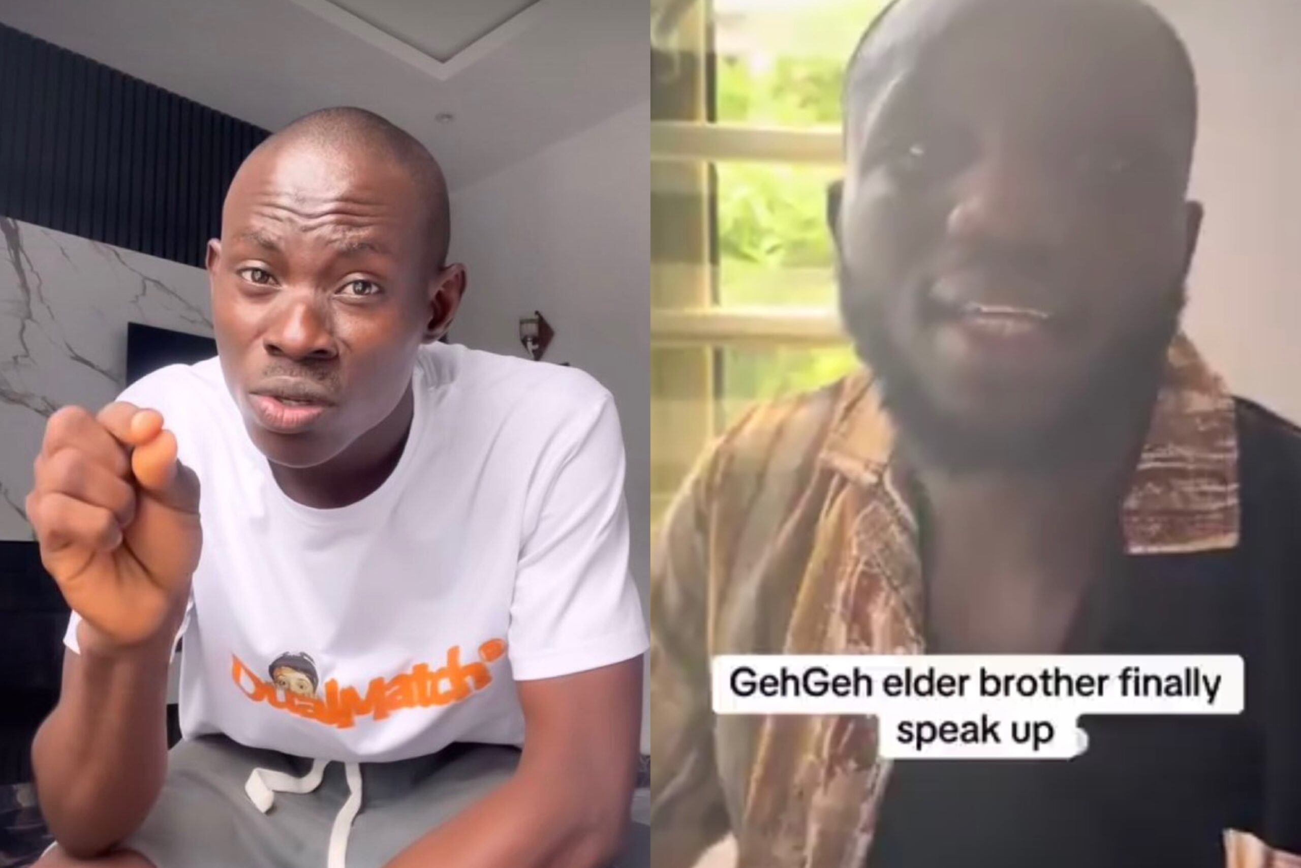 Are They Disabled? Netizens React After GehGeh’s Elder Brother Call Join The Family Saga