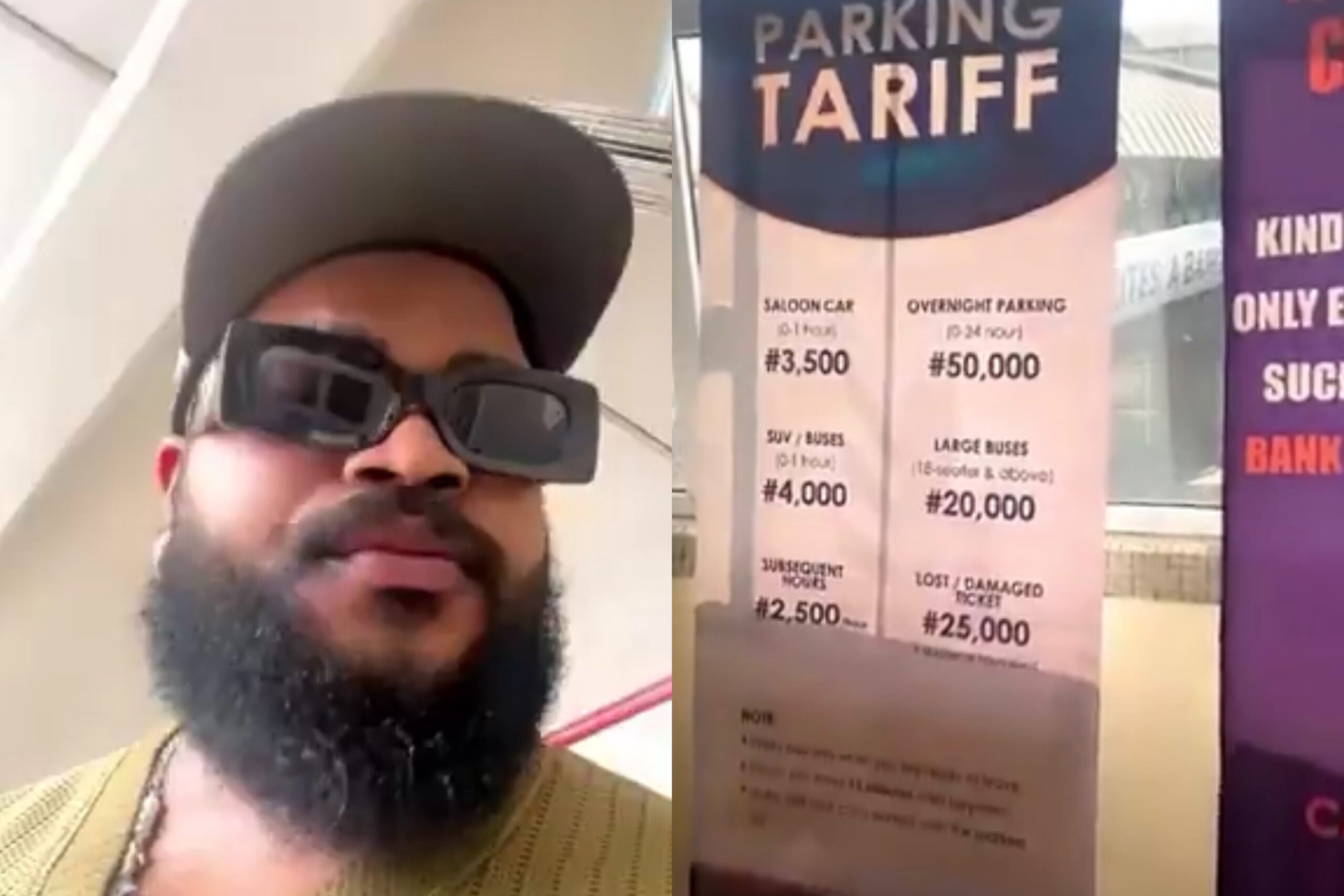 BBNaija Star Whitemoney Cries Out After Shocking ₦206,000 Airport Parking Bill at Lagos Airport