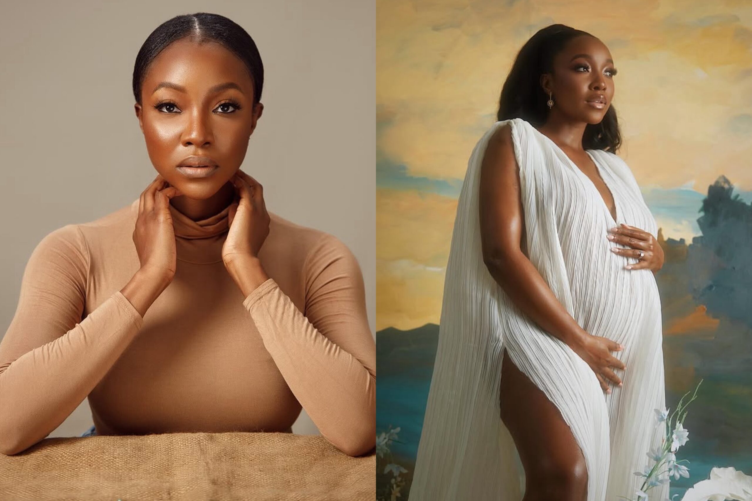 Miracle Baby: Actress Inidima Okojie Thanks Fans for Carrying Her in Prayers