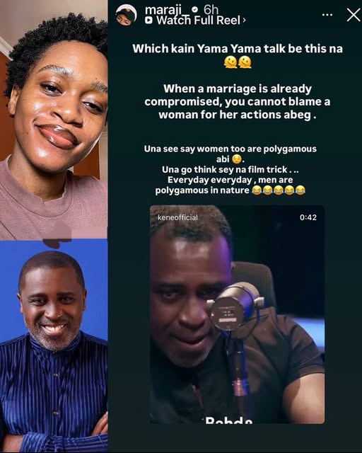 Which Kind Yama Yama Talk Be This? – Maraji Slams Frank Edoho Over Comments on Male Infidelity