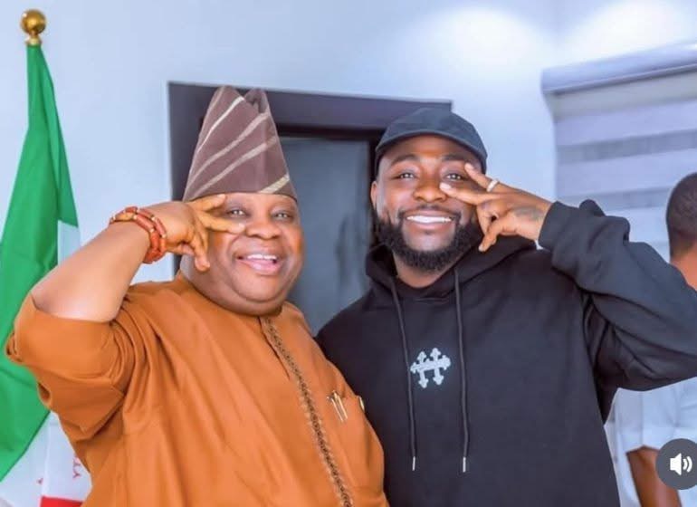 Osun: Davido ‘Stops’ Music to Lead Campaign for Uncle’s Re-Election Bid