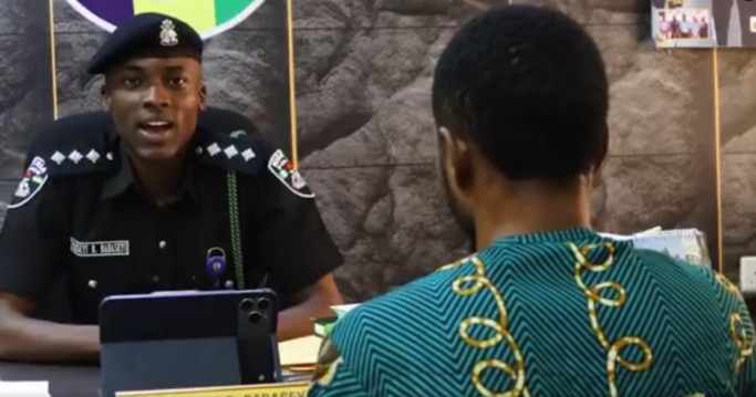 Ogun Tailor Arrested for Staging Fake Bandit Attack Video on TikTok While Trying to Be Like Peller