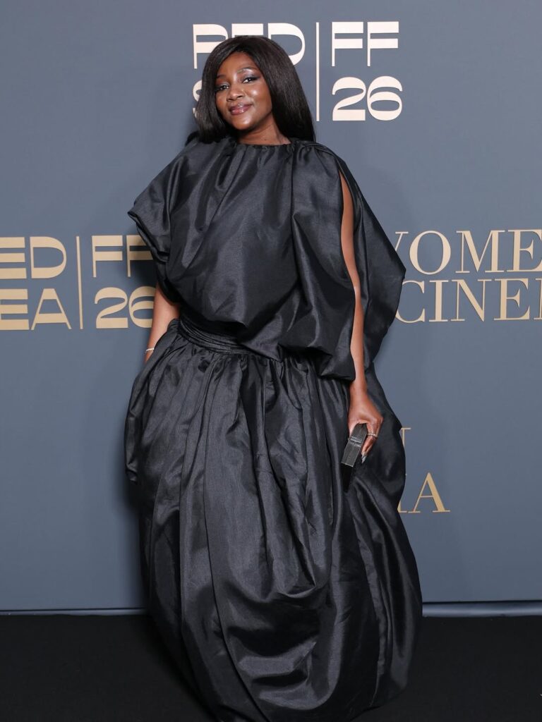 Genevieve Nnaji Honoured as Nollywood Icon Stuns in Elegant All-Black Look