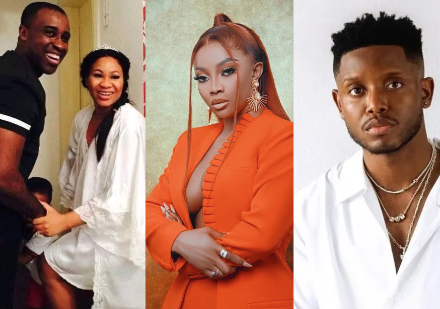 Toke Makinwa Drags Frank Edoho’s Ex, Sandra After Leaked Tape Involving Her Name Surfaces