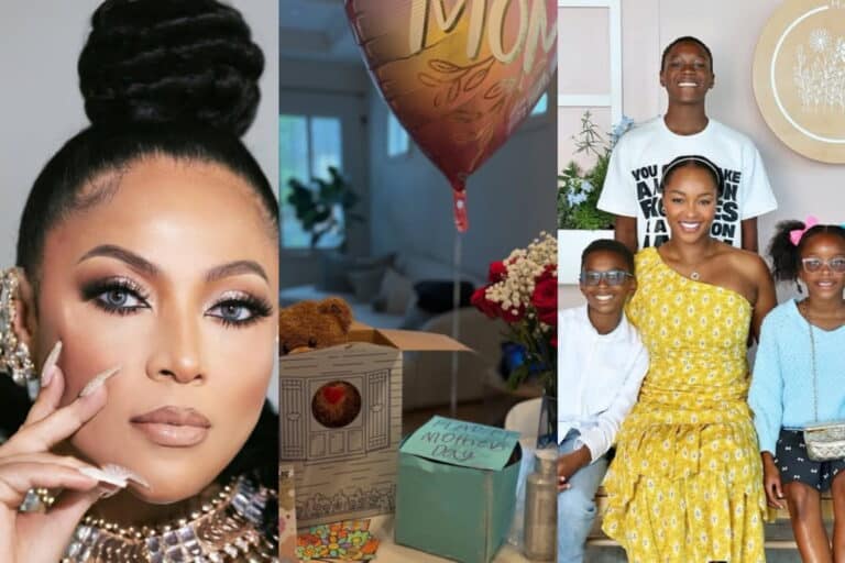 Lola Omotayo Celebrates Anita Okoye After Emotional Mother’s Day Surprise