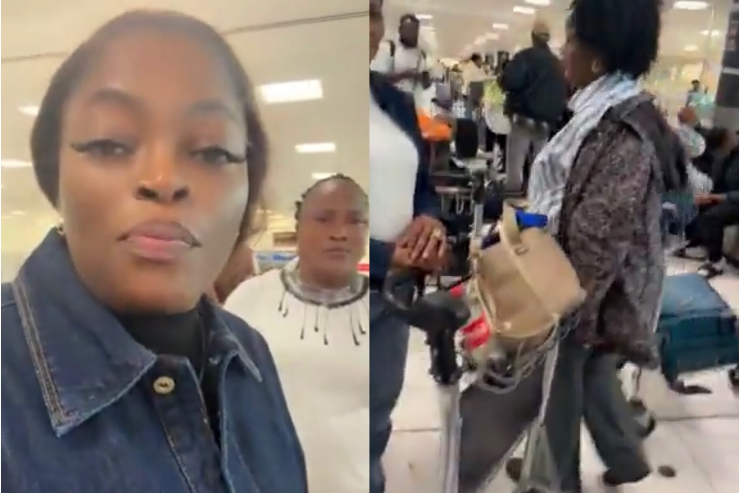 Funke Akindele Calls Out Air Peace Over Flight Cancellation, Stranding Passengers at Airport