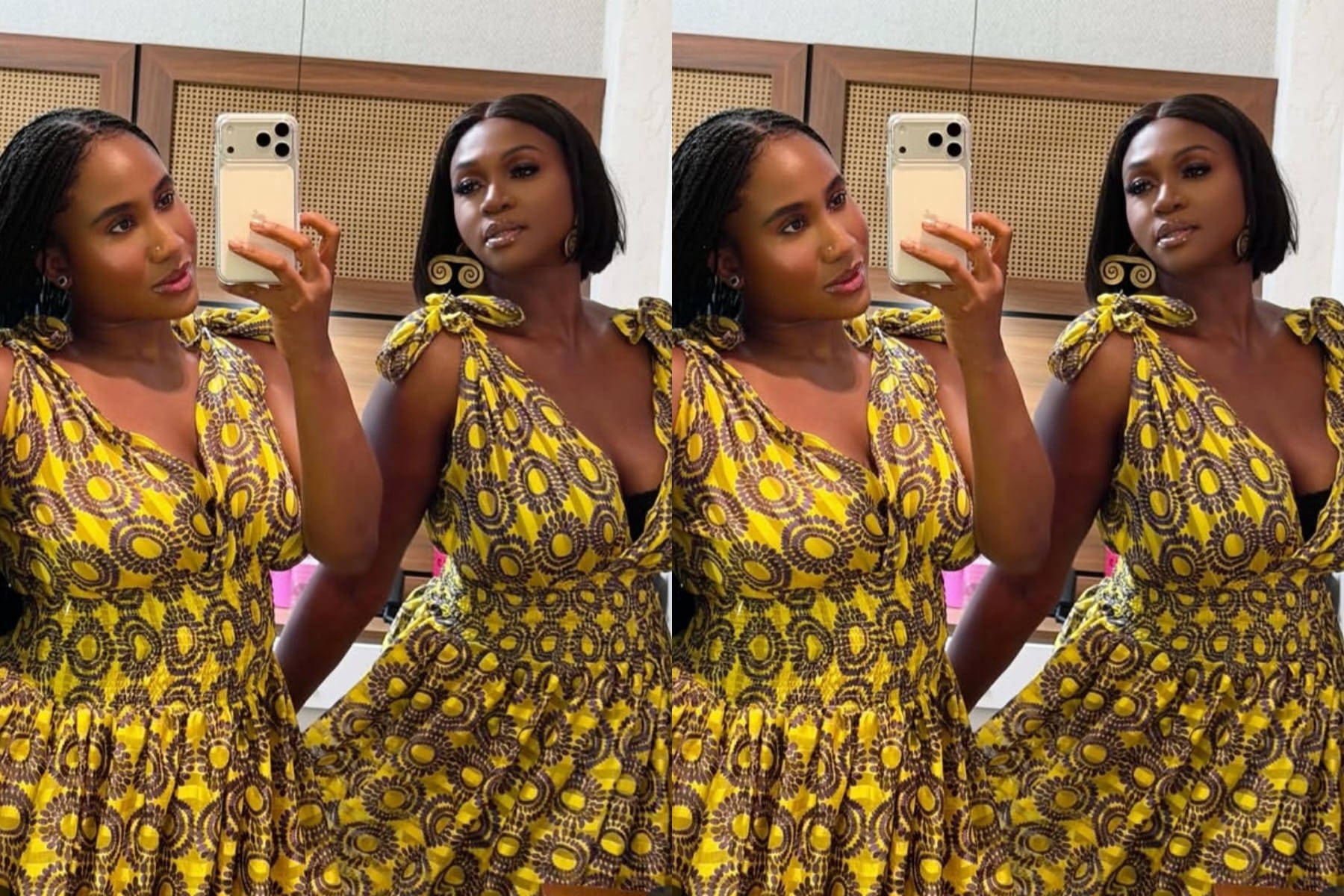 Singer Waje Twin With Daughter, Emerald in New Photo