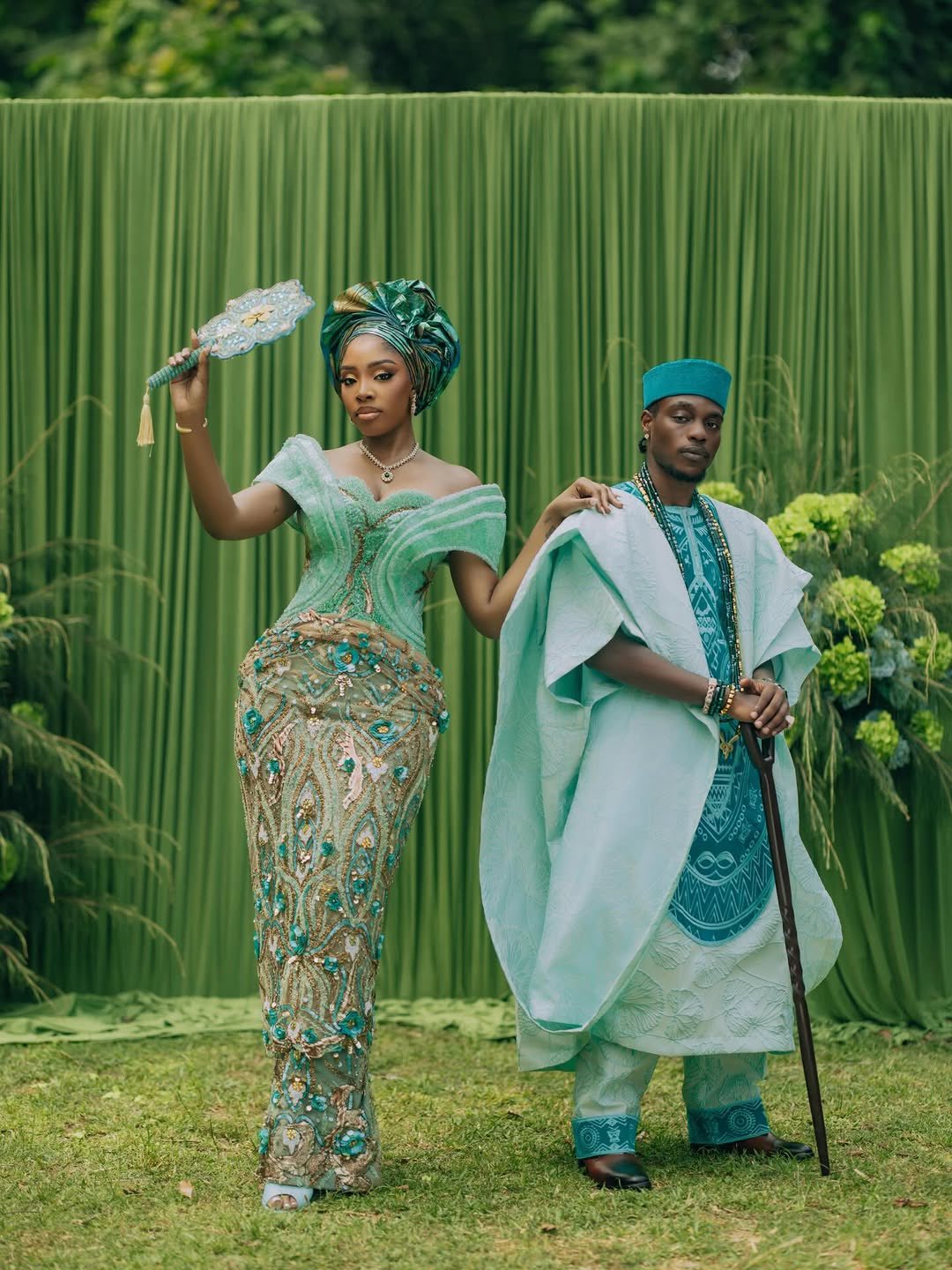 PHOTOS: Afrobeats Star L.A.X Marries Longtime Fiancée Ella