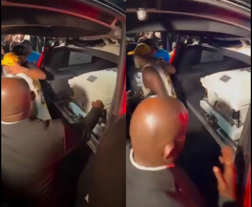 Who Is That Man? Netizens Ask Questions After A Man Used His Ring to Touch Alexx Ekubo’s Coffin