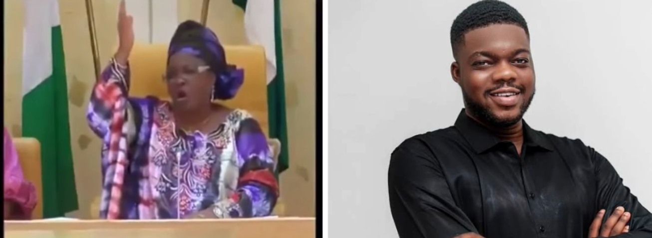We Are Sorry Mummy – Cute Abiola Apologises to Patience Jonathan Over Past Mockery