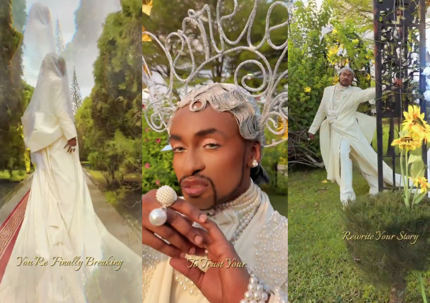 You Don Too old For This – Nigerians React as Derenle Edun Weds Self on 45th Birthday