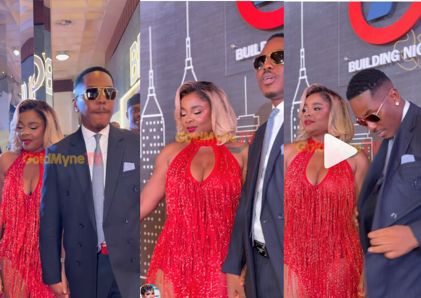They Should Just Get Married Already – Fans React to Video of Timini Egbuson, Bimbo Ademoye at Public Event