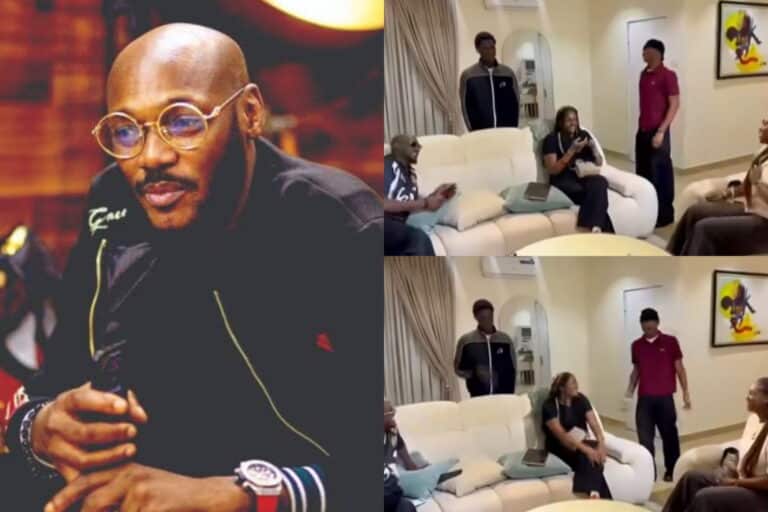 2Baba Shares Heart-Melting Video Bonding With 4 of His Kids in Touching Family Moment