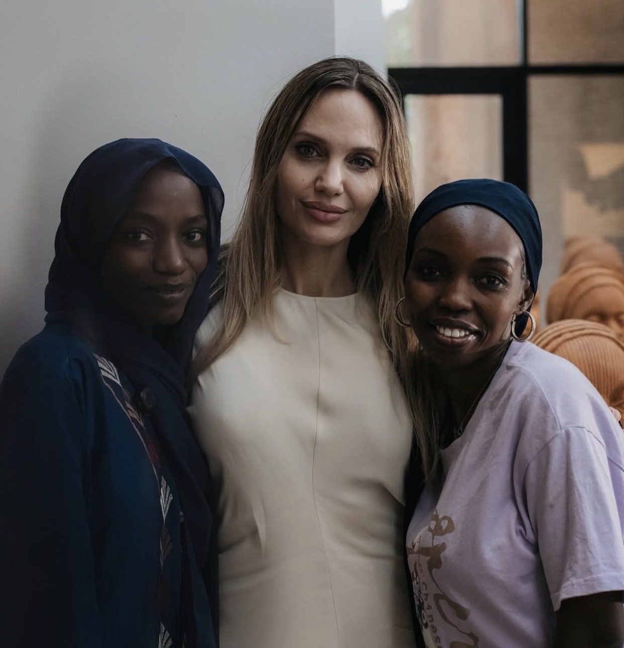 Angelina Jolie Joins Unveiling of Chibok Girls Memorial Exhibition in Marrakesh