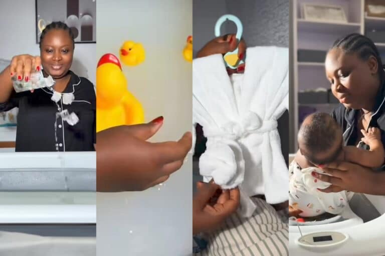 WATCH: Mo Bimpe Captures Hearts With Stunning Video of Her Triplets