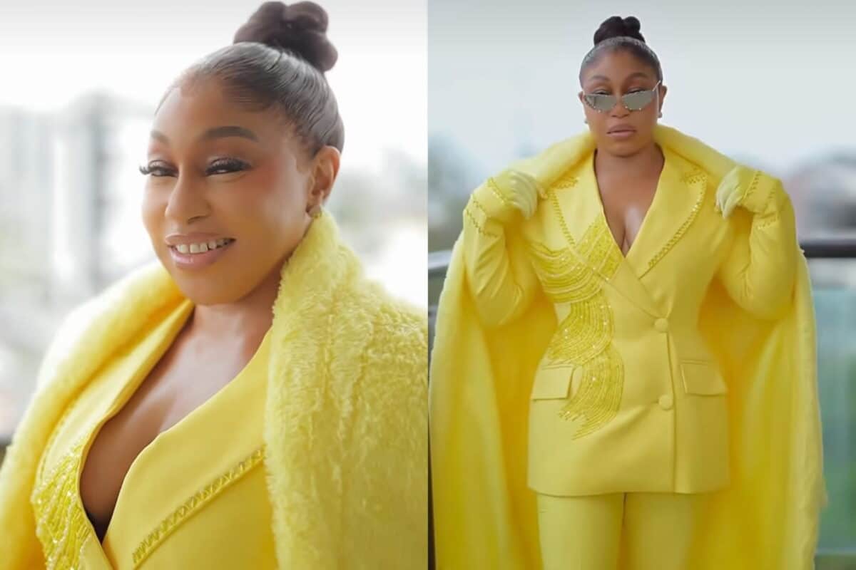 Rita Dominic Stuns in Yellow as She Turns 51 (VIDEO)