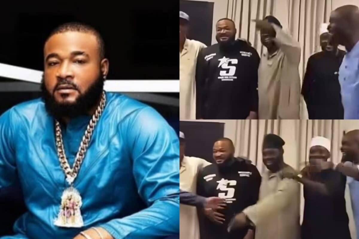 Sam Larry Makes First Public Appearance  After Car Accident that Left Bouncer Dead (VIDEO)