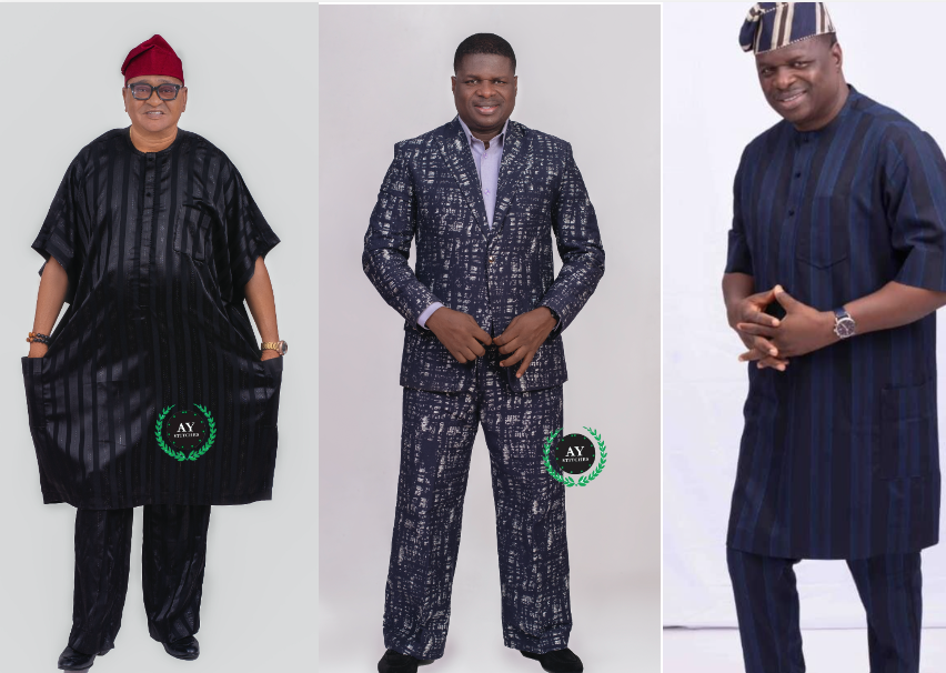 AY Stitches: Check Out Stylish Men Asoebi Wear for Weekend Owanbe