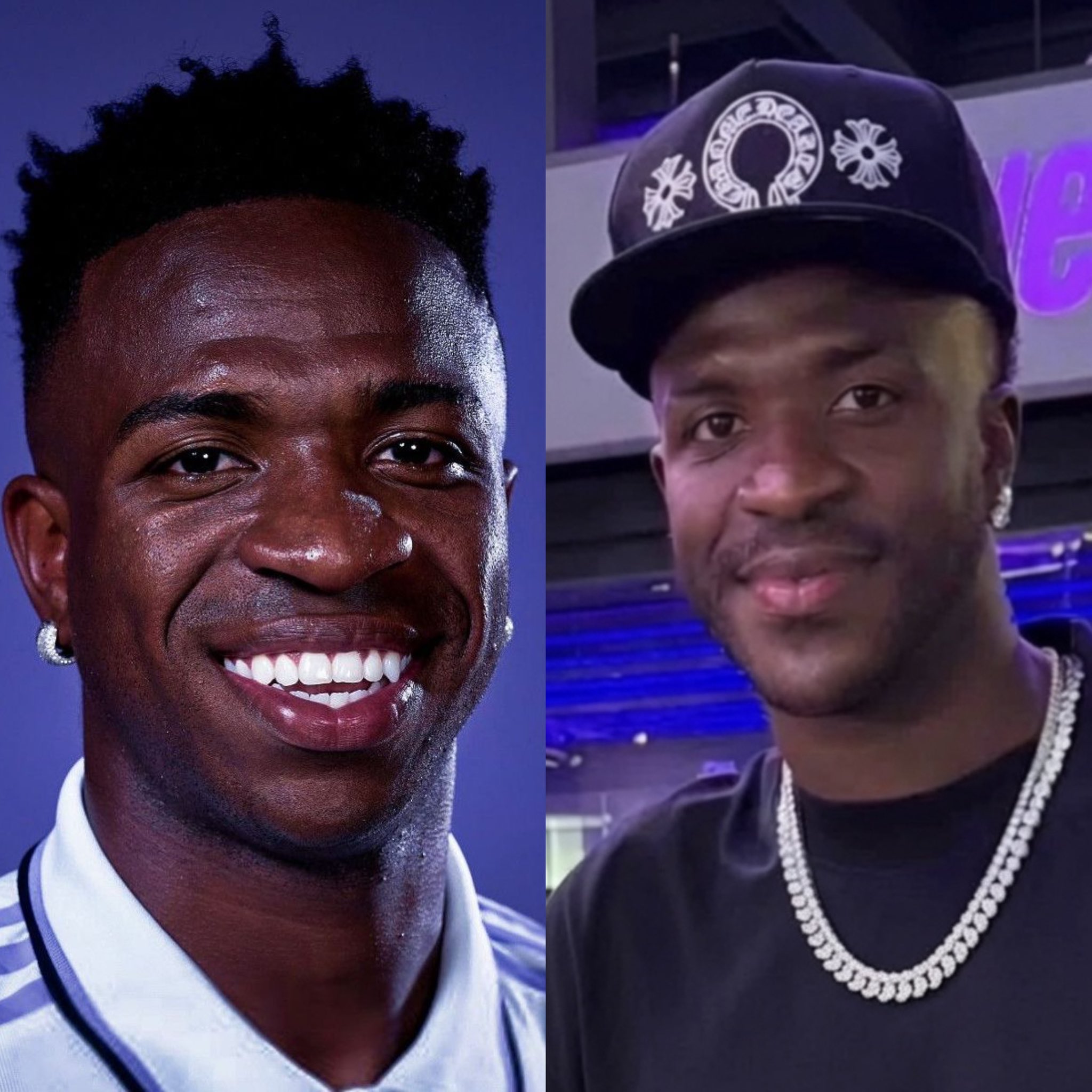 Brazilian footballer Vinicius Junior Called Out for Undergoing Jawline Surgery