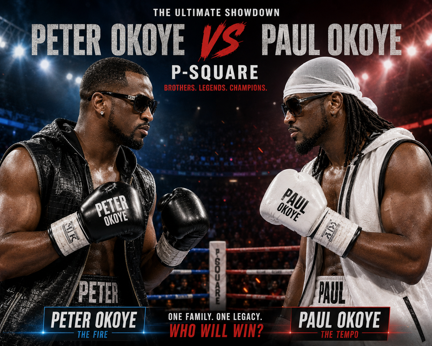 Are We Getting a Boxing Match Between Embattled Twins, Peter and Paul Okoye?