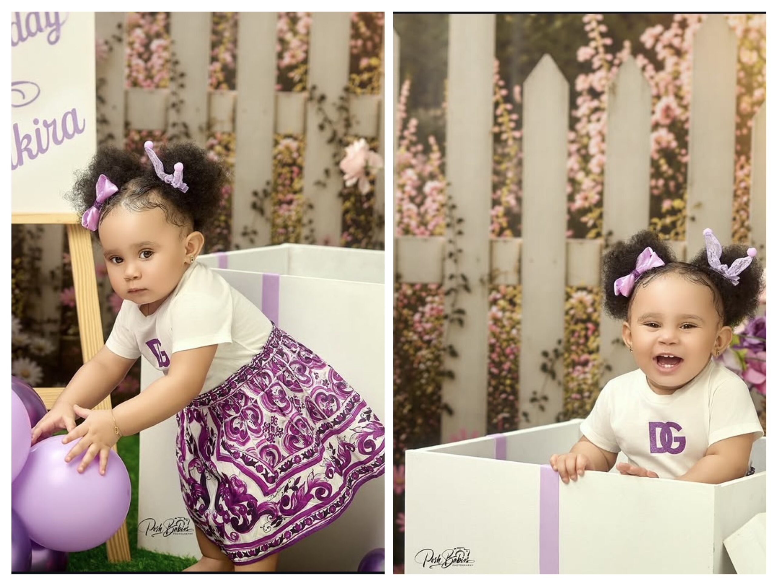 Toke Makinwa Finally Unveils Daughter’s Face as She Turns One (PHOTOS)