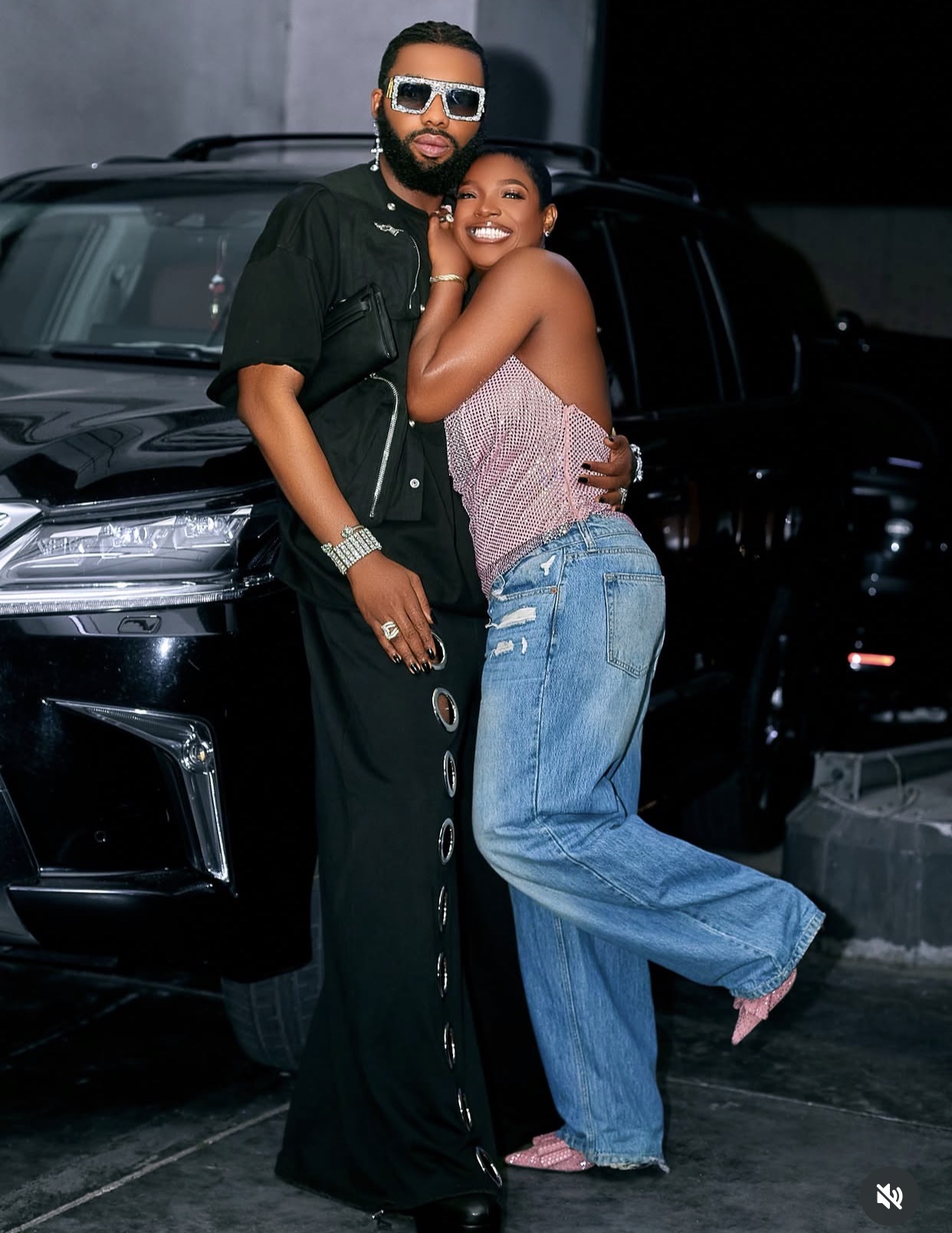 ‘Causing No Trouble, Allegedly’ — Swanky Jerry, Annie Macaulay Stir Buzz With Cozy Display
