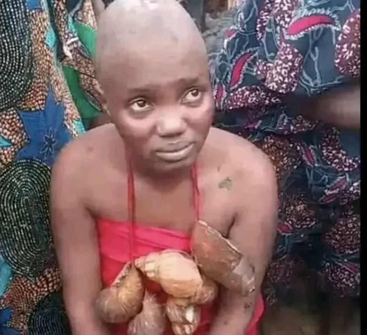 TikToker Suffers Mysterious Sickness after Filming Oloolu Masquerade Procession [PHOTOS]