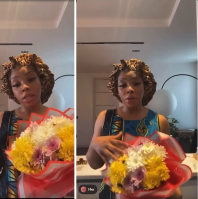 Singer Fave Chastises Secret Admirer for Gifting her Bouquet of ‘Ugu’ (VIDEO)