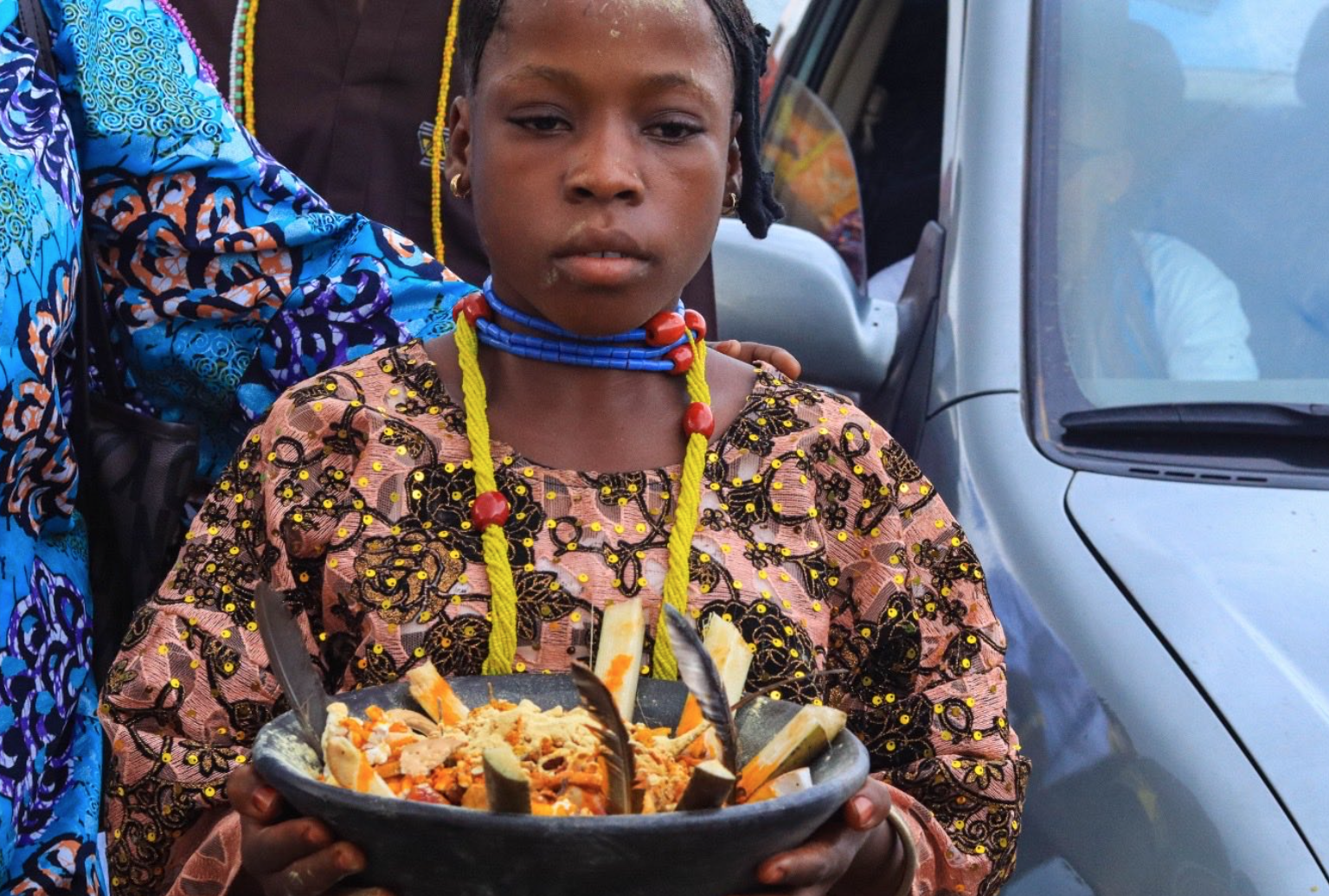 10-Year-Old Arugba Makes Historic Debut at Osun-Osogbo Festival