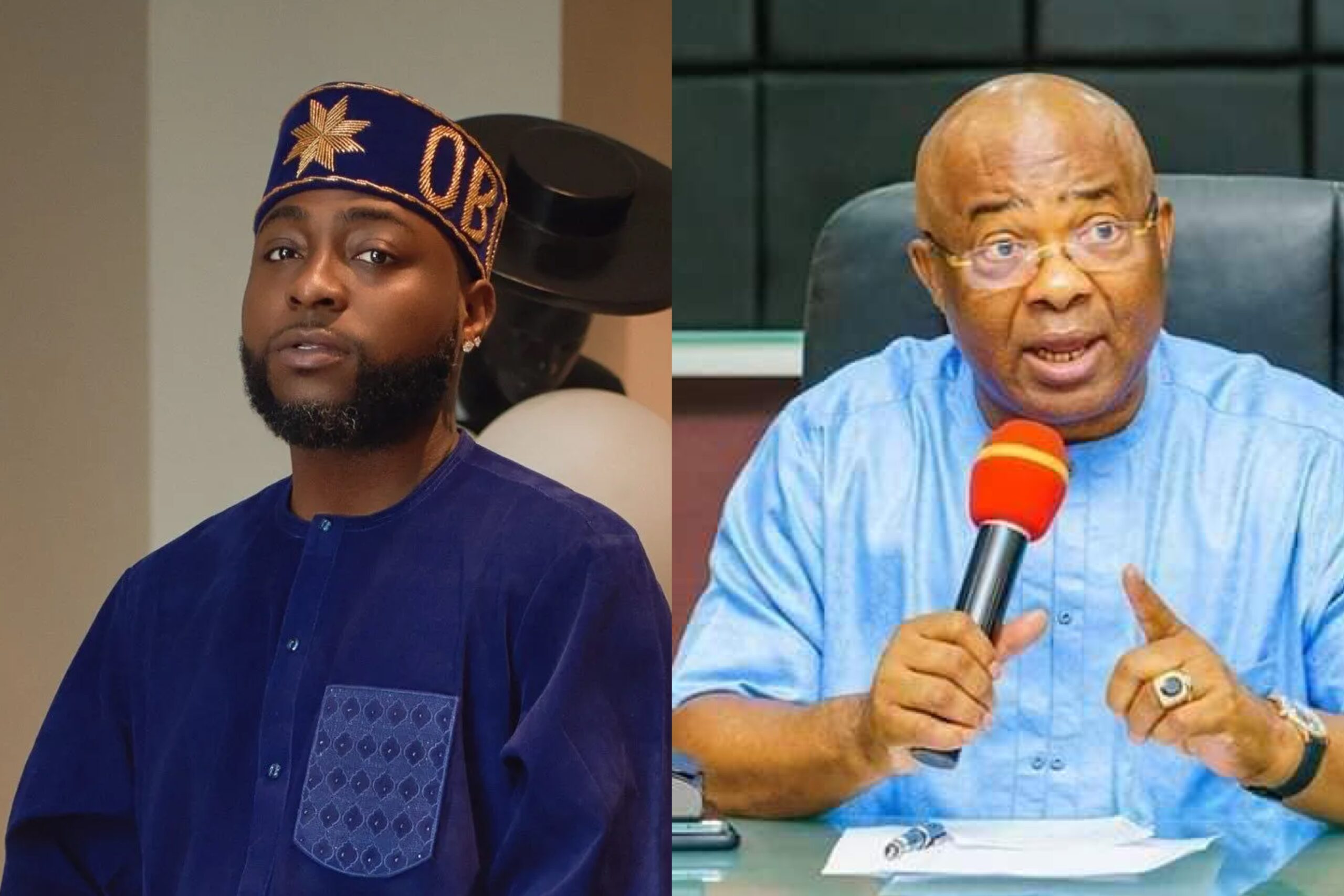 ICYMI: Davido VS Hope Uzodimma — From ‘We Go Meet for Field’ to ‘Sign Your Uncle as a Dancer’