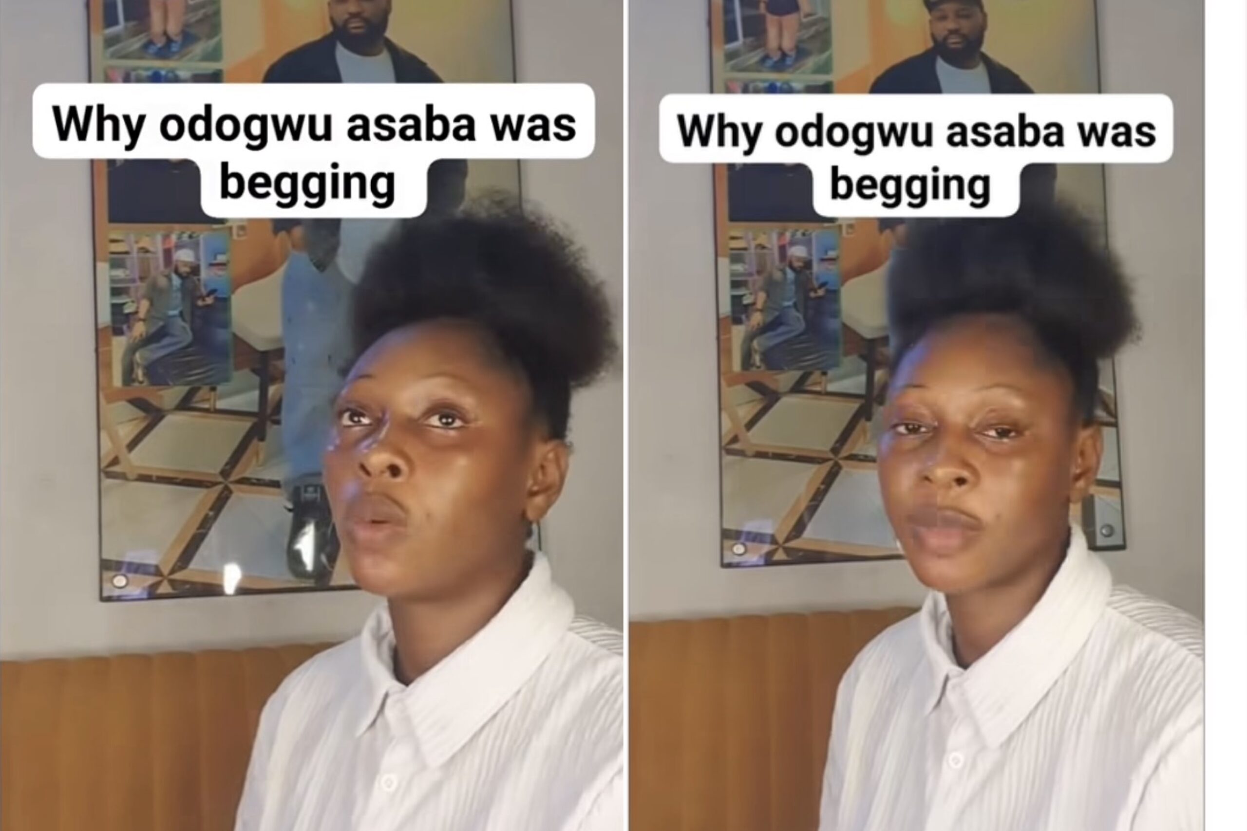 Netizens Knock Odogwu Asaba’s Wife Over Defence of Husband in Favour Agbro Case